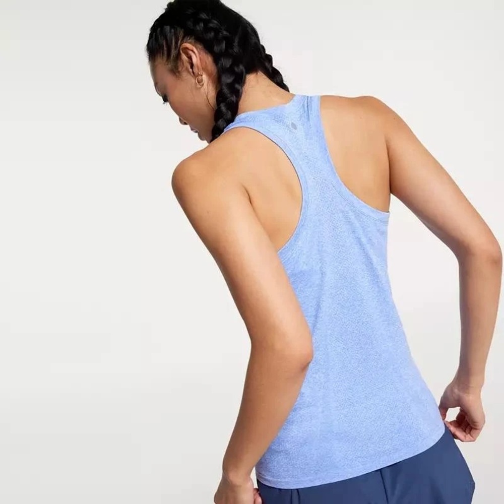 CALIA by Carrie Underwood Blue Sleeveless Crop Tank